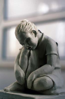 Sokak Çocukları Serisi, 18x12x15, Bronz, 