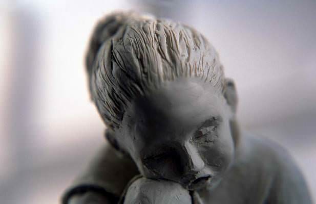 Sokak Çocukları Serisi, 18x12x15, Bronz, 
