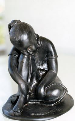 Sokak Çocukları Serisi, 18x12x15, Bronz, 