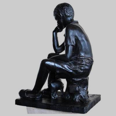 Sokak Çocukları Serisi, 30x18x22, Polyester Döküm, 2002