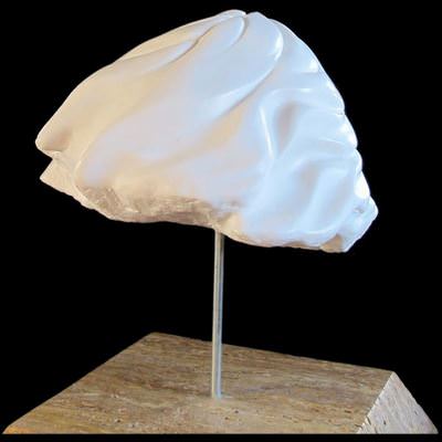 Ermiş, 38x25x25, Alabastır, 2006