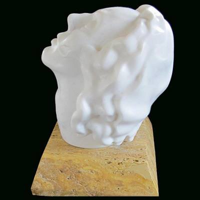Antik Baş, 35x27x27, Afyon Mermeri, 2006